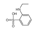 2-(ethylamino)benzenesulfonic acid结构式