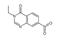4(3H)-Quinazolinone,3-ethyl-7-nitro-(9CI) structure