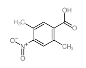 2,5-dimethyl-4-nitro-benzoic acid Structure