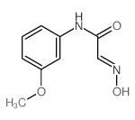 Acetamide,2-(hydroxyimino)-N-(3-methoxyphenyl)- picture