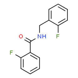 2-Fluoro-N-(2-fluorobenzyl)benzamide结构式