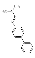 1-BIPHENYLYL-3,3-DIMETHYLTRIAZENE结构式