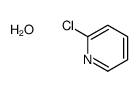 2-chloropyridine,hydrate结构式