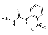 4-(2-硝基苯基)-3-氨基硫脲结构式