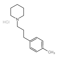 1-(1-(p-Tolyl)propyl)piperidine hydrochloride structure