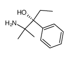 amino-2 methyl-2 phenyl-3 pentanol-3 Structure