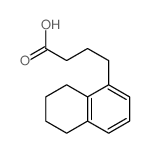 1-Naphthalenebutanoicacid, 5,6,7,8-tetrahydro-结构式