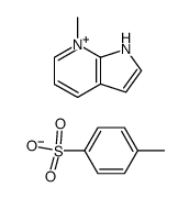 7-Methyl-1H-pyrrolopyridinium p-toluenesulfonate结构式