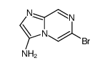 6-溴咪唑并[1,2-a]吡嗪-3-胺结构式