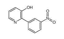 2-(3-nitrophenyl)pyridin-3-ol结构式