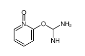 Carbamimidic acid, 1-oxido-2-pyridinyl ester (9CI) structure