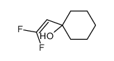 1-(2,2-difluorovinyl)cyclohexan-1-ol结构式