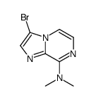 3-bromo-N,N-dimethylimidazo[1,2-a]pyrazin-8-amine Structure