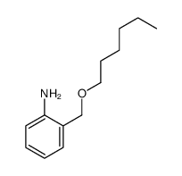 2-(hexoxymethyl)aniline Structure