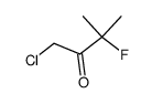 1-Chlor-3-fluor-3-methyl-2-butanon Structure