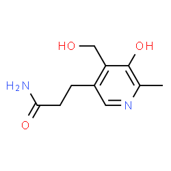 3-Pyridinepropionamide,5-hydroxy-4-(hydroxymethyl)-6-methyl-(8CI) picture