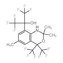 2H-3,1-Benzoxazine-8-methanol,1,4-dihydro-2,2,6-trimethyl-a,a,4,4-tetrakis(trifluoromethyl)- picture