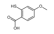 2-MERCAPTO-4-METHOXYBENZOIC ACID结构式