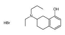 7-[ethyl(propyl)amino]-5,6,7,8-tetrahydronaphthalen-1-ol,hydrobromide Structure