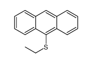 9-ethylsulfanylanthracene Structure