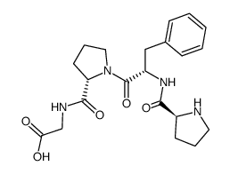 Pro-phe-pro-gly structure