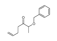 2-phenylmethoxyhept-6-en-3-one Structure