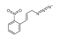 1-(3-azidoprop-1-enyl)-2-nitrobenzene Structure