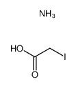 iodo-acetic acid , ammonium salt结构式