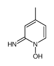 1-hydroxy-4-methylpyridin-2-imine Structure