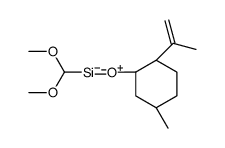 [1R-(1alpha,2beta,5alpha)]-dimethoxymethyl[[5-methyl-2-(1-methylvinyl)cyclohexyl]oxy]silane Structure