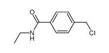 4-chloromethylbenzoic acid ethylamide结构式