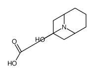 9-Azabicyclo[3.3.1]nonane-9-carboxylic acid,3-hydroxy- structure