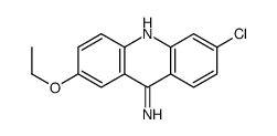 9-Acridinamine, 6-chloro-2-ethoxy-结构式