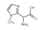 Amino-(1-methyl-1H-imidazol-2-yl)-aceticacid结构式