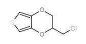 THIENO[3,4-B]-1,4-DIOXIN, 2-(CHLOROMETHYL)-2,3-DIHYDRO- Structure