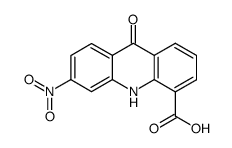3-nitro-5-carboxy-9(10H)-acridanone Structure