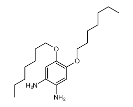 4,5-diheptoxybenzene-1,2-diamine结构式