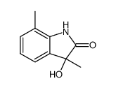 3-hydroxy-3,7-dimethylindolin-2-one Structure