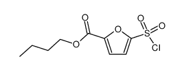 butyl 5-(chlorosulfonyl)furan-2-carboxylate Structure
