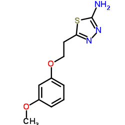 5-[2-(3-METHOXY-PHENOXY)-ETHYL]-[1,3,4]-THIADIAZOL-2-YLAMINE picture