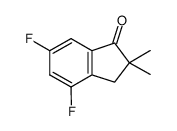 4,6-DIFLUORO-2,3-DIHYDRO-2,2-DIMETHYL-1H-INDEN-1-ONE picture