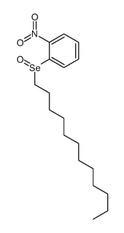 1-dodecylseleninyl-2-nitrobenzene Structure