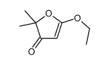 5-ethoxy-2,2-dimethylfuran-3-one Structure