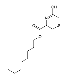 octyl 5-oxothiomorpholine-3-carboxylate结构式