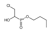 butoxy-(2-chloro-1-hydroxyethyl)-oxophosphanium Structure