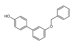 4-(3-phenylmethoxyphenyl)phenol Structure