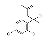 2-(2,4-dichlorophenyl)-2-(2-methylprop-2-enyl)oxirane Structure