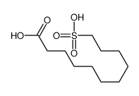 11-sulfoundecanoic acid Structure