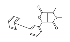 4,5-dimethyl-1-(3-phenylphenyl)furo[3,4-c]pyrrole-3,6-dione结构式