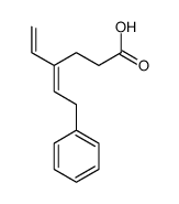 4-ethenyl-6-phenylhex-4-enoic acid Structure